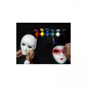 9 PCS DIY White Paper Mask Blank Hand Painted Mask (Male) $23.13 Kids' Dress-Up Accessories