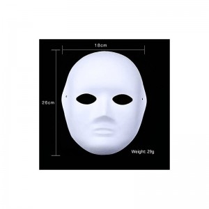 9 PCS DIY White Paper Mask Blank Hand Painted Mask (Male) $23.13 Kids' Dress-Up Accessories