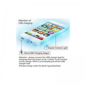 Phone Toy Mobile Music Education Phone Shape Toy for Baby Kids Children (White) $19.81 Pretend Phones & Smartphones