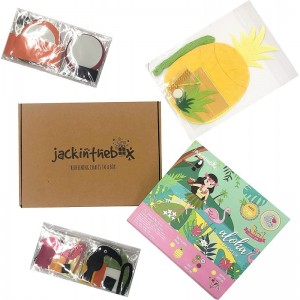 Hawaiian Tropical Themed Craft Kit | Incl. Beautiful Felt Pineapple Sewing Kit | 3 Different Crafts-in-1 | Best Craft Kit for...