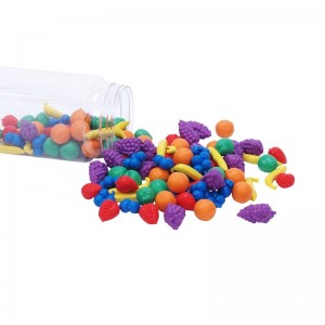 Edx Education Fruit Counters - Set of 108 - Early Math Manipulative for Kids - Teach Beginner Addition and Subtraction - Buil...