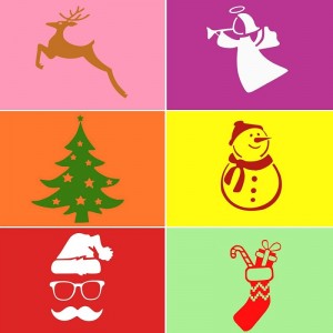 36 Pieces Christmas Punch Balloons Colorful Latex Punching Balloons Snowman Christmas Tree Santa Claus Christmas Socks Elk Pa...