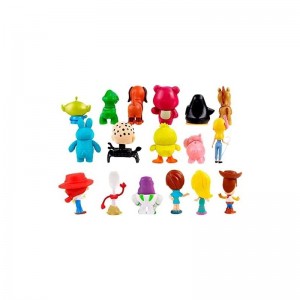 Set of 17 Mini Toy Story Figurines for Birthday Cake Decoration Cute Set of Cake Topper Includes Woody Jessie Rex Buzz Lighty...