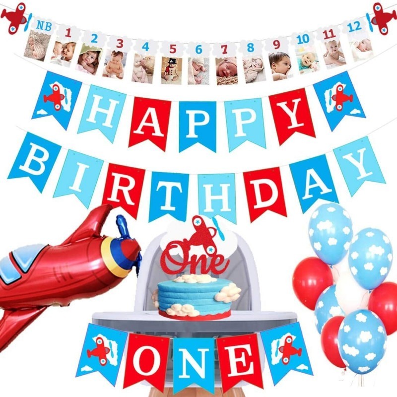 Airplane Time Flies First Birthday Banner Oh How Time Flies Red Plane One Birthday Cake Topper Party Supplies Decorations For... Airplane Time Flies First Birthday Banner Oh How Time Flies Red Plane One Birthday Cake Topper Party Supplies Decorations For...