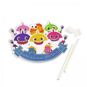 Baby Shark Cake Topper Happy Birthday Doo Doo Doo Baby Shark Birthday Decorations Cake Toppers Baby Shark Party Supplies $15....
