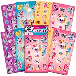 My Little Pony Stickers for Girls Bundle ~ 175+ My Little Pony Party Favors for Goodie Bag Fillers Featuring Cutie Marks | ML...