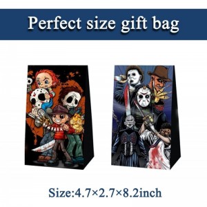 12 Pack Horror Classic Movie Party Favors Gift Bags Birthday Party Decorations $19.60 Kids' Party Favor Sets