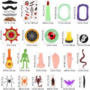 160pcs Halloween Party Favors Set Novelty Prefilled Goody Bags Eyeball Halloween Stamps Stickers Witch Fingers Vampire Teeth ...