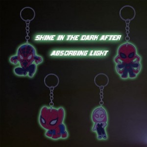 Superhero Spider Birthday Party Favors Supplies Set Include 10 Button Pins 10 Key Chains 10 Silicone Bracelets 50 Stickers $3...