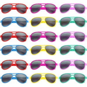 Kids Sunglasses Party Favors 18 Pack Kids Sunglasses Bulk with UV400 Protection Party Sunglasses for Boys and Girls Beach Poo...