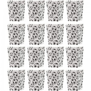 Soccer Popcorn Boxes Sports Theme Birthday Party Favor Supplies 16Pcs $17.64 Kids' Party Favor Sets