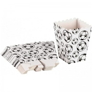 Soccer Popcorn Boxes Sports Theme Birthday Party Favor Supplies 16Pcs $17.64 Kids' Party Favor Sets