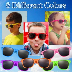 Kids Sunglasses Party Favors Neon Color Sunglasses Bulk for Outdoor Beach Wedding Party Kids Birthday Party Supplies $62.91 K...