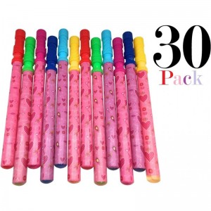 30 Pack Bubble Wand Assortment Bulk Supreme Value Pack for Hours of Summer Fun Ideal for Birthday Party Toy Favors Baby Showe...