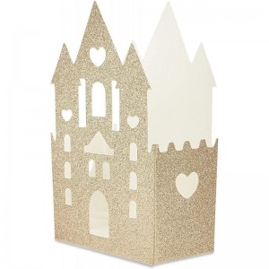 Princess Party Supplies Gold Glitter Party Favor Boxes (16 Pack) $27.65 Kids' Party Favor Sets