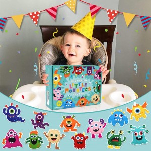 Little Monsters Craft Kit Adopt A Monster Felt Plush DIY Sewing Art Kids Educational Kindergarten Toys Monster Bash Craft Gif...