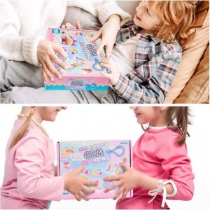 Arts and Crafts 15 PCS Kids Crafts Ages 8-12 Girls Crafts - DIY Kits for Girls DIY Gem Keychains 5D Diamond Painting Kits Art...