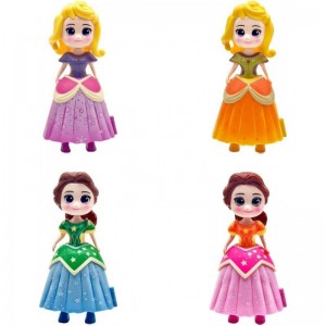 4 Pack Princess Jumbo Deformation Pre-Filled Easter Eggs with Toys Inside for Kids Girls Boys Gifts Easter Basket Stuffers Pa...