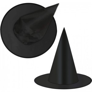 2 Pieces Halloween Black Witch Hats Halloween Party Dress Witch Hats for Party Favor $15.41 Kids' Party Hats