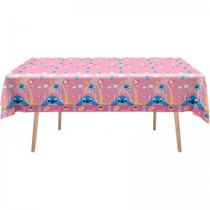 2Pcs Pink Lilo and Stitch Tablecloth for Girl Lilo and Stitch Theme Birthday Party Supplies Decorations (51.97" x 86.61") $27...