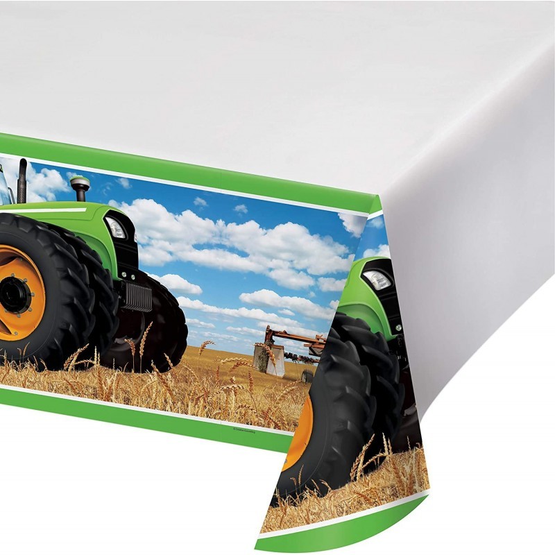 Tractor Time Plastic Tablecloths 3 ct $42.82 Kids' Party Tablecovers Tractor Time Plastic Tablecloths 3 ct $42.82 Kids' Party Tablecovers