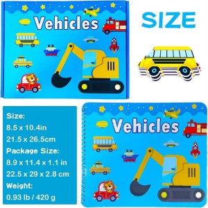 Busy Book 2022 Newest Busy Book for Kids Preschool Learning Activity Book Montessori Toy for Toddlers Autism Learning Materia...
