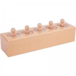 Knobbed Cylinders Blocks Home Preschool Toys (Primary Color Knobbed Cylinders) $69.70 Early Development & Activity Toys