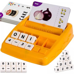 Matching Letter Game for Kids Learning Educational Toys with Alphabet and Numbers Sight Words Flash Cards Kindergarten Best G...