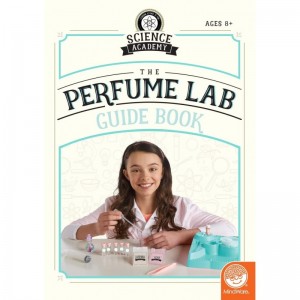 Science Academy Perfume lab - Kit Includes 22pcs to Teach Kids & Teens Cosmetic Chemistry - Boys & Girls Make and Test DIY pe...