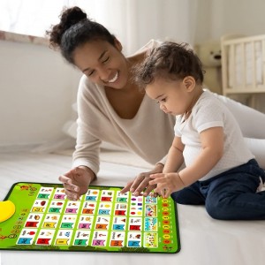 Interactive Alphabet Wall Chart for Toddlers – Talking Poster For Toddlers Wall - Phonics Poster for Preschool Kids - Kids AB...