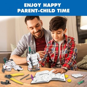 STEM Toys Solar Robot Kit for Kids 6-in-1- DIY Educational Science Kits Gift for Boys & Girls Age 8+ - Educational Space Expl...