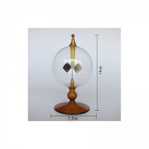 Orange Solar Power Radiometer Crookes Solar Energy Spinning Vanes Windmill Gift Home Desk Decoration $49.92 Solar Power Kits