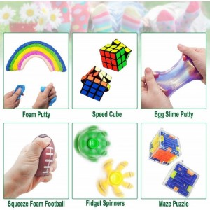 Fidget Toy Set 35 Pcs Sensory Toy for ADD OCD Autistic Children Adults Anxiety Autism to Stress Relief and Anti Anxiety with ...