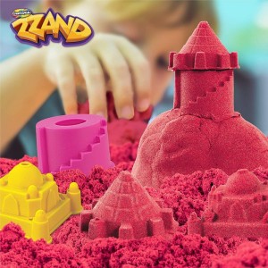 Play Sand Bucket Activity Kit – Natural Scented 500 gr of Sand 7 Molded Tools in - Free Flowing & Easy to Mold Play Sand - Se...