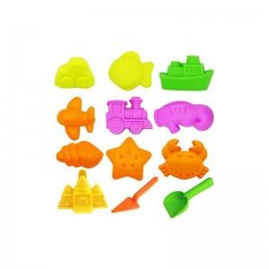 Animal Sand Molds & Tools Kit (36 Pcs) - Works with All Other Play Sand Brands - Includes: 10 Dinosaurs 10 Animals & 12 Beach...