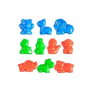 Animal Sand Molds & Tools Kit (36 Pcs) - Works with All Other Play Sand Brands - Includes: 10 Dinosaurs 10 Animals & 12 Beach...