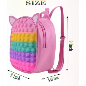 2 Pack Pop Fidget Backpack Notebook Pop Book Bags for Birthday Party School Supplies Goodie Purse Bags for Kids Girls Gift. $...