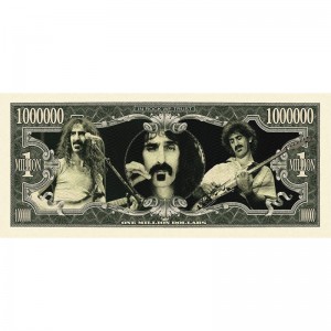 Frank Zappa Million Dollar Bills - Pack of 100 - Collectible Novelty Million Dollar Bills - Best Gift for Zappa Fans $42.33 G...