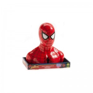 204011 Spiderman Marvel's Spider Man Kids Moneybox with Waffer Tickets Red $59.75 Kids' Money Banks