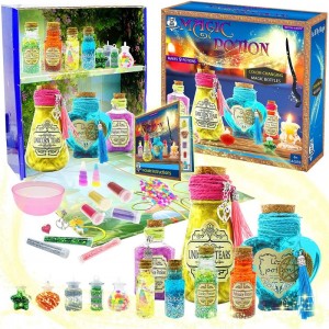 Magic Fairy Polyjuice Potion Kits for Kids - DIY 15+ Magical Reaction Bottles Witches' Potions Art Craft Kit Creative Toys fo...