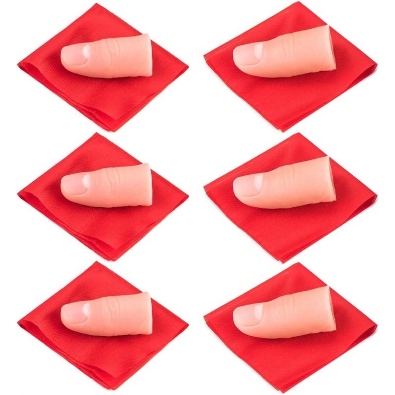 6 Set Finger Magic Trick Disappearing Silk Fake Thumb Tip $18.02 Magic Kits & Accessories 6 Set Finger Magic Trick Disappearing Silk Fake Thumb Tip $18.02 Magic Kits & Accessories