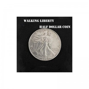 Walking Liberty Half Dollar (Copper) Magic Tricks Magician Coin Appear/Disappear Magic $19.07 Magic Kits & Accessories