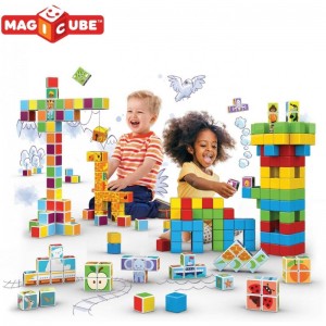Magnetic Toys | Magnets for Kids | STEM-endorsed Educational Building Cube Set for Creativity & Learning Fun | Swiss-Made | A...