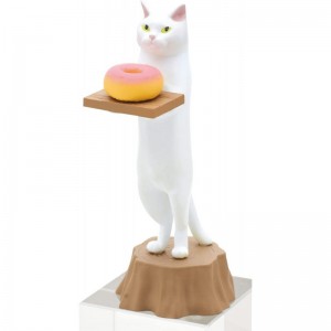 Cat Bakery Plastic Toy- Blind Box Includes 1 of 5 Collectable Figurines - Fun Versatile Decoration - Authentic Japanese Desig...