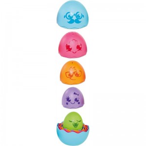 TOMY Hide & Squeak Nesting Eggs – Stacking and Sorting Bath Toy $30.35 Nesting Dolls
