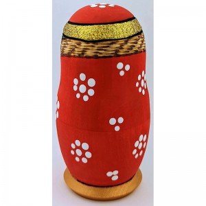 Christmas Santa Claus Design Russian Nesting Dolls 4 Inch Snow Man Penguin Tree Surprise Nesting Dolls $63.31 Nesting Dolls