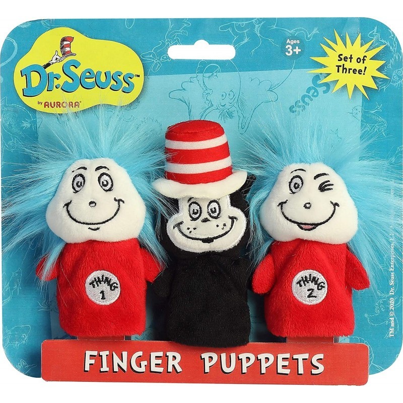 Aurora - Dr. Seuss - 3" Dr. Seuss Finger Puppet Set $36.54 Finger Puppets Aurora - Dr. Seuss - 3" Dr. Seuss Finger Puppet Set $36.54 Finger Puppets