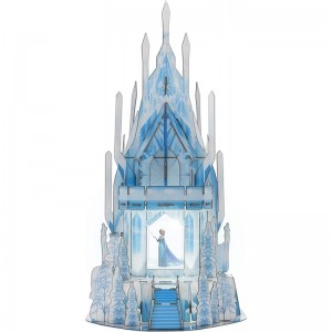 Disney Frozen 2 Hologram Puzzle 3D Olaf Anna Elsa Castle 47-Piece Plastic Jigsaw Puzzle $18.84 3-D Puzzles