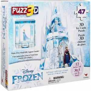 Disney Frozen 2 Hologram Puzzle 3D Olaf Anna Elsa Castle 47-Piece Plastic Jigsaw Puzzle $18.84 3-D Puzzles