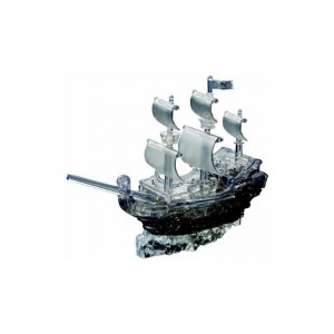 Pirate Ship Treasure Chest and Skull - Original 3D Crystal Puzzle Bundle 3 Items - $72.46 3-D Puzzles
